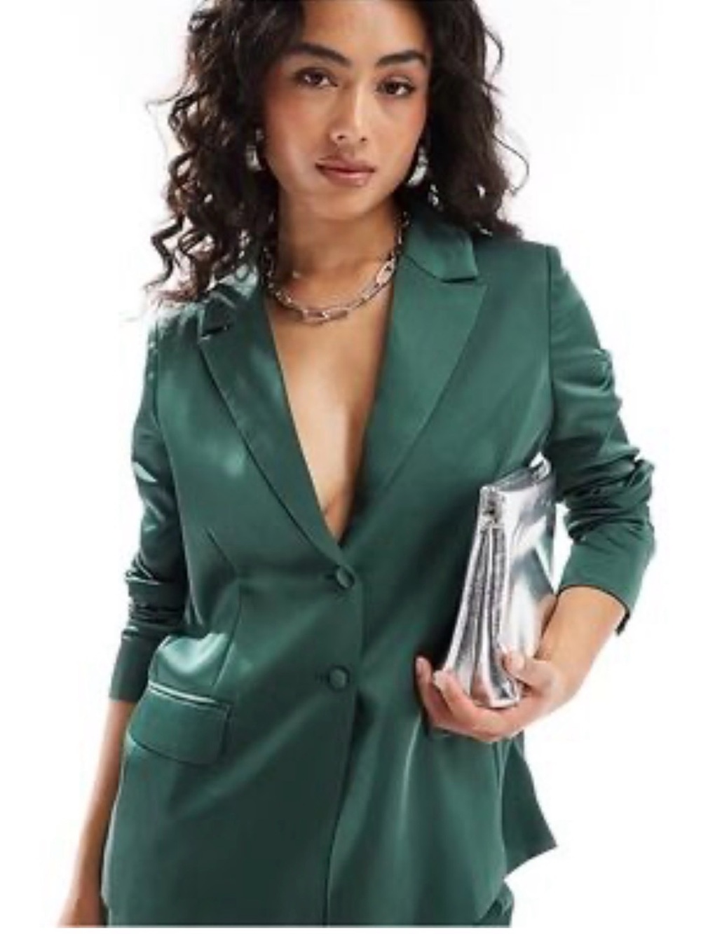 House of Harlow 1960 Emerald Green Tailored Blazer